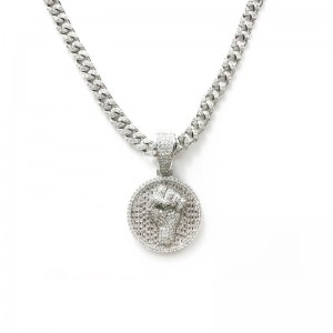 Hip-hop ököl medál